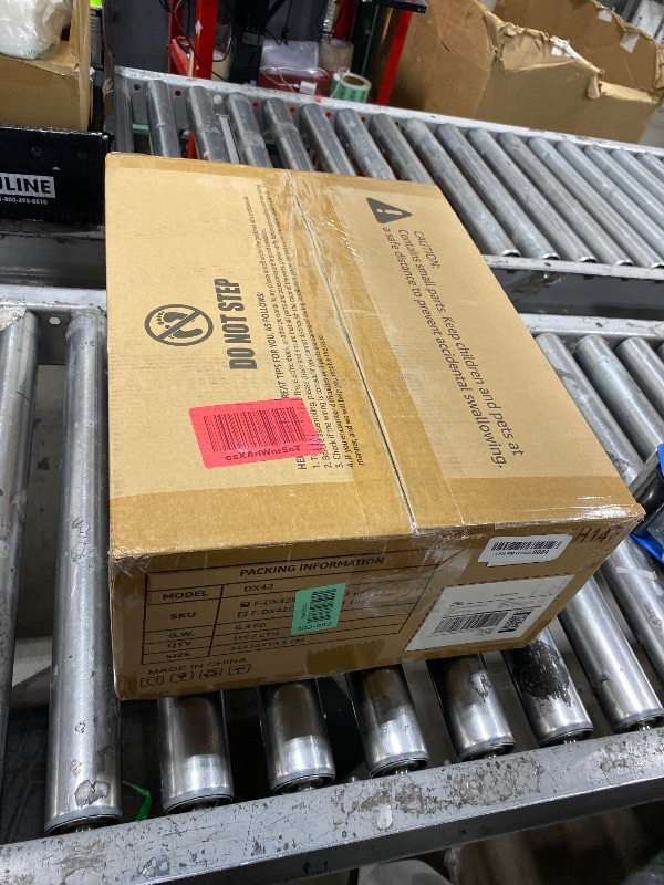 Photo 1 of 42 In Outdoor Ceiling Fan Hanging Fan Outdoor Ceiling Fans, Waterproof, with Light, Remote, 42 In, Wet Rated, IP65, 6 Speed, 3CCT, Plug in, for Patios, Porch, Gazebo, Black