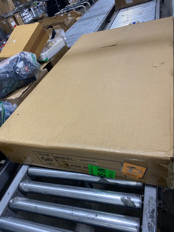 Photo 1 of Large Makeup Vanity Desk with Mirror and Lights, Vanity Desk with 6 Drawers & Storage Shelves, Vanity Table with Power Outlet, 3 Color Modes & Adjustable Brightness Dressing Table, Bedroom,Walnut1