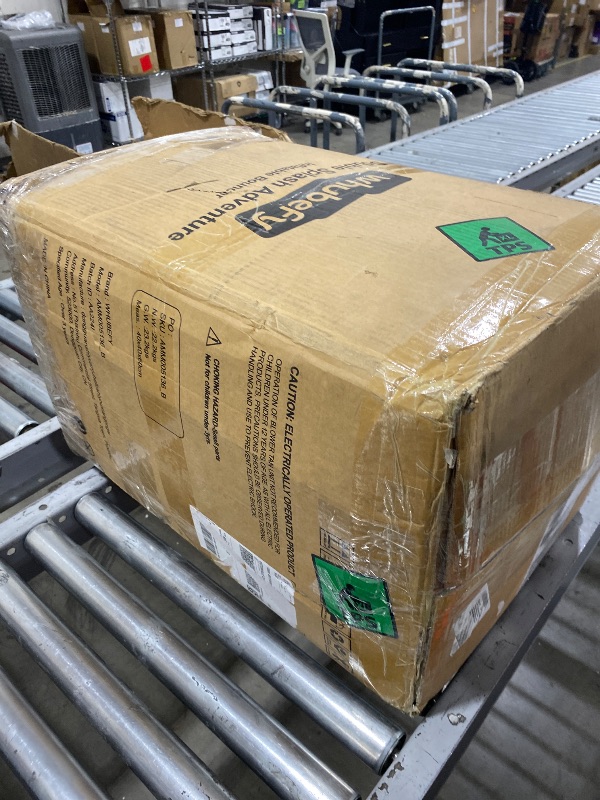 Photo 1 of Whubefy 14.1x13.8Ft Inflatable Bounce House Double Water Slide for Kids, Inflatable Waterslide Bouncy Jump Castle w/Dual Slide, Jump Area, Blow Up Water Slides Inflatables Park for Kids Backyard Fun