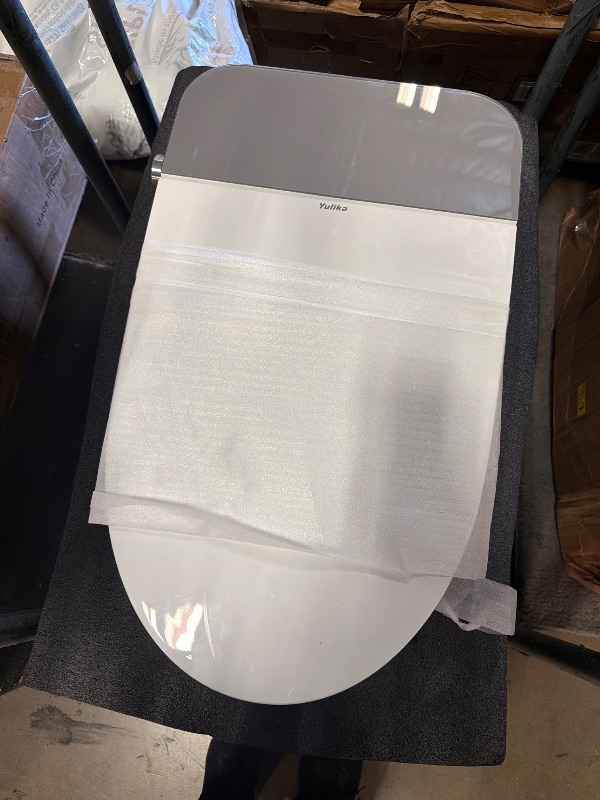 Photo 1 of Smart Toilet with Bidet Built In- U-Widening Heated Seat, Foam Shield, Automatic Modern Intelligent Toilet With User Definition, Foot Sensor Flush, Warm Water Dryer VIP-U02PRO