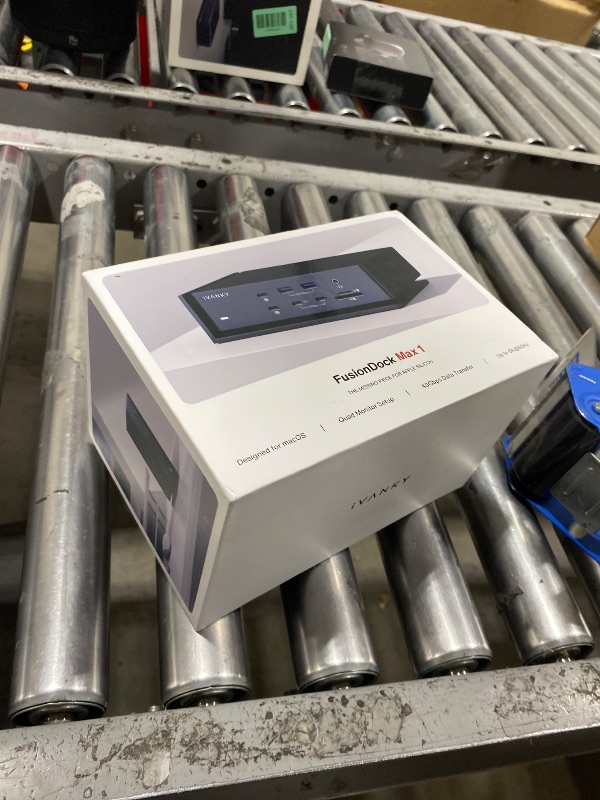 Photo 1 of iVANKY FusionDock Max 1, 20-in-2 Thunderbolt 4 Docking Station Only for M1-M5 Pro/Max MacBook, Quad 6K or Dual 8K Display, 40Gbps Dock with 4 Downstream Thunderbolt 4 Ports, 100W, 2.5G LAN, SD 4.0