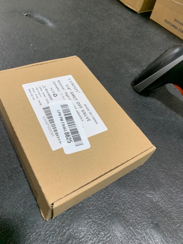 Photo 1 of 10 Pack 1/4" Drip Irrigation Shut Off Valve, Quick Connect Universal Drip Irrigation Tubing Coupling Valve, Connector Locking Fitting for Sprinkler or Drip Irrigation System Parts & Connectors