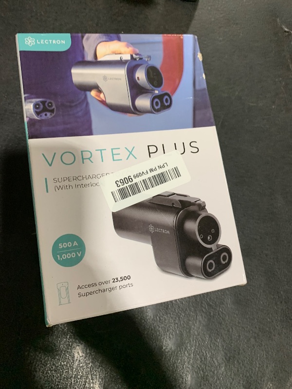 Photo 1 of Lectron NACS to CCS Electric Vehicle Adapter with Interlock - (500A/1,000V) - Compatible with Tesla Superchargers - CCS1 EV Fast Charging with Vortex Plus [Check Automaker for Compatibility] - UL 2252