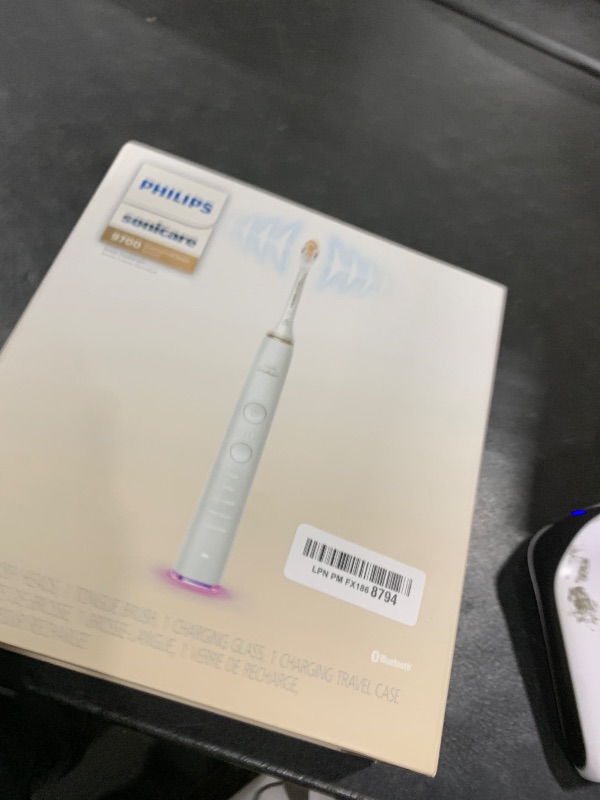 Photo 1 of Philips Sonicare DiamondClean Smart 9700 Electric Toothbrush, Sonic Toothbrush with App, Pressure Sensor, Brush Head Detection, 5 Brushing Modes and 3 Intensity Levels, Rosegold, HX9957/81