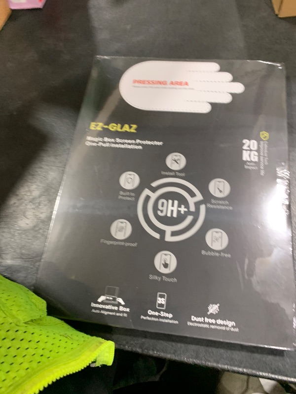 Photo 1 of EZ-GLAZ-2 Pack Paper-Feel Screen Protector for iPad Pro 13 Inch M5/M4 (2025/2024) – Apple Pencil Compatible, 9H+ Tempered Glass, Matte Film, Anti-Scratch, Bubble Free, with Installation Box