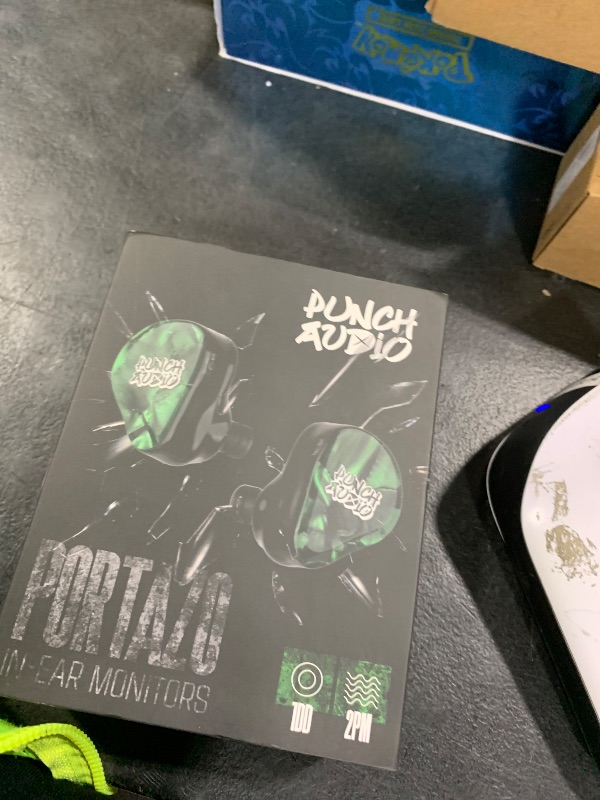 Photo 1 of Linsoul Punch Audio Portazo 1DD + 2 Planar Driver in Ear Monitor, HiFi Wired IEM Earphones, Basshead Studio Monitoring & Gaming Earbuds with Detachable 3.5/4.4mm Cable for Musicians Audiophiles