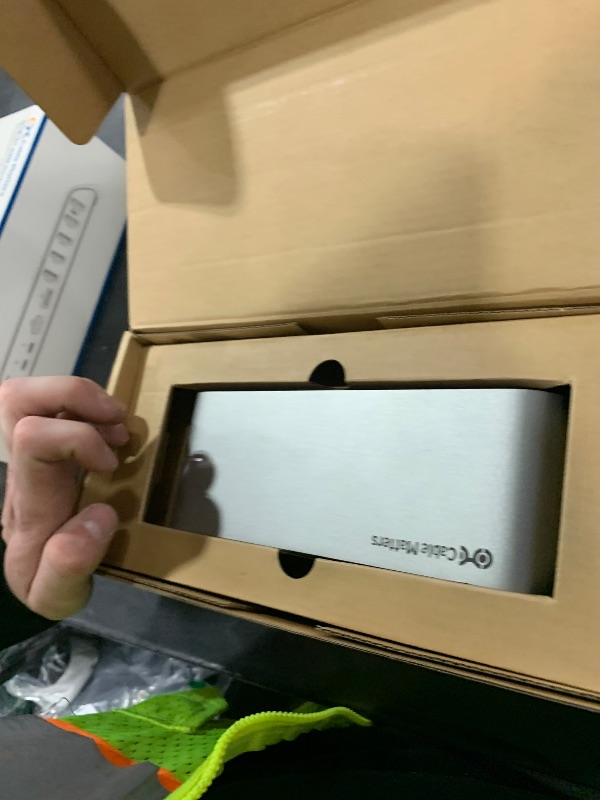 Photo 1 of Cable Matters 14-in-1 USB C KVM Switch Dock for 2 Laptops, Supports Dual 4K 60Hz Over DisplayPort & HDMI, Up to 100W Charging, 10Gbps USB-A/USBC Port, Not for Desktop, Thunderbolt 4 Compatible