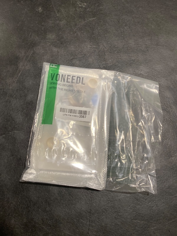 Photo 1 of VONEEDL Upholstery Repair Kit: Waxed Sewing Thread (Gray Color) & Heavy Duty Needles (11 PCS) for Leather, Canvas & Quilting Thread