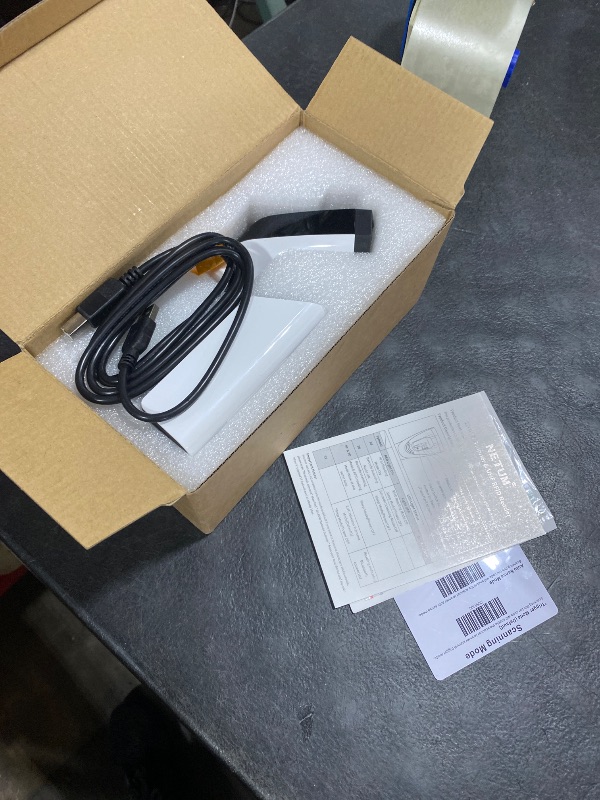 Photo 1 of NETUM Wireless Hybrid RFID 2D Barcode Scanner, UHF RFID Tags Reader and 1D/2D QR Barcode Scan, Connect via Bluetooth for Retail Hospitality System DS-8500