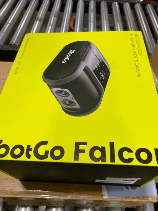 Photo 1 of XbotGo Falcon All-in-One AI Action Camera, 4K Auto Tracking Sport Camera for Soccer, Basketball & Football, Dual-Lens Team Sports Recorder with Live Streaming, No Subscription Required (Edge Green)
