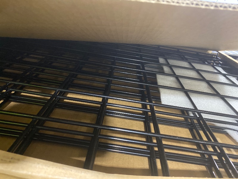 Photo 1 of 7RiversART Grid Wall Commercial Grade Grid Panel Heavy Duty for Retail Display, 2' W x 4' H, Black (Pack of 4)