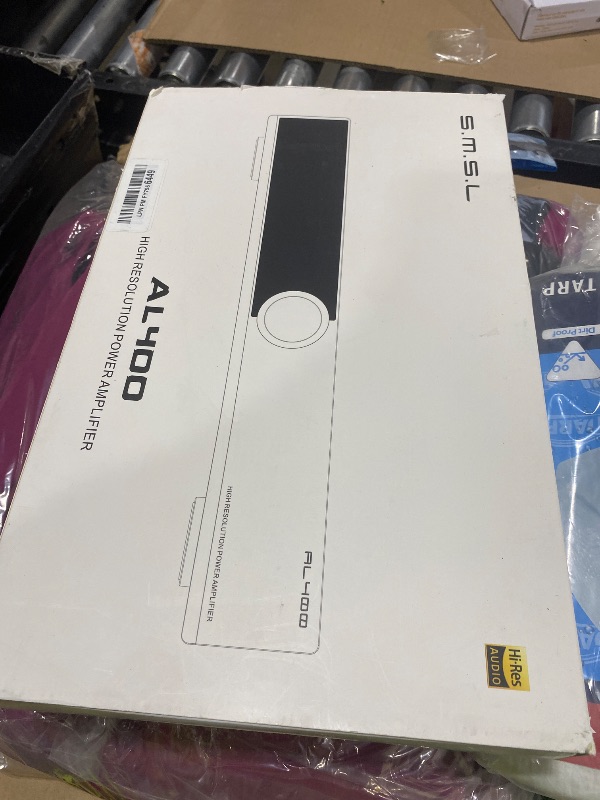 Photo 1 of SMSL AL400 DAC,Power Amplifier,Phono Power Amp,TPA3255 Amp CS43131 Chip,4-Stage Low-Pass/5 Filter Modes Compatible with MM/MC Phono Cartridges Full MQA DAC Support DSD Professional EQ/eARC(Black)