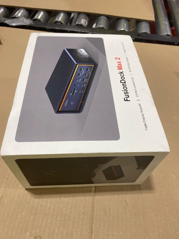 View 3 of iVANKY 23-in-1 Intel Certified Thunderbolt 5 FusionDock Max 2, 120Gbps MacBook Docking Station, Triple 6K@60Hz Display for Mac M1-M5 Pro/Max, 140W PD, 2.5GbE, Cooling Fan (Incompatible with Windows)