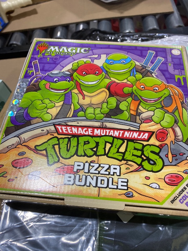 Photo 1 of Magic: The Gathering | Teenage Mutant Ninja Turtles - Pizza Bundle | Collectible Trading Card Game