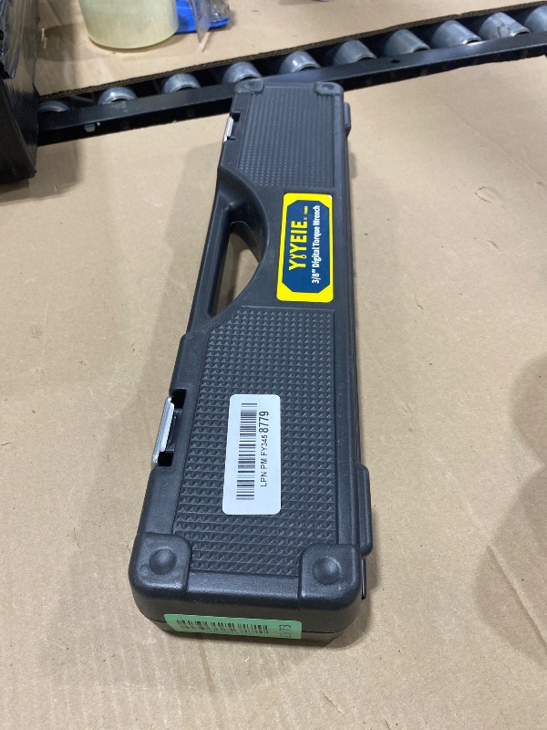 Photo 1 of YIYEIE Digital Torque Wrench 3/8" Drive | 5-99.5 ft-lb | ±1% Accuracy | Smart Alert Multi | Electric Torque Wrench Digital for Bike/Moto/Auto, 2 Extension Bars Reach Tight Spaces