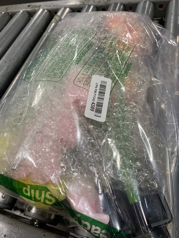 Photo 1 of NESSTU Solar Tulip Lights Outdoor: 3-Pack Solar Flower Garden Lights with Bendable Stems - IP65 Waterproof 800mAh for 12H Lighting - Auto On/Off Garden Decor - Gifts for Mom - Orange Pink Yellow