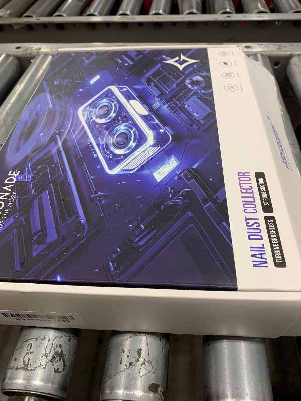 Photo 1 of Glamonad Nail Dust Collector for Nail Tech: Quiet 2000PA Professional Nail Vacuum Dust Collector for Acrylic Nails Nail Fan Dust Collector with 10 Filters for Manicure Salon & Home