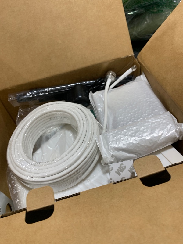 Photo 1 of Cell Phone Booster for Home & Multi-Room,Up to 2500 sq ft,Cell Phone Signal Booster for Band 66/25/2/4/5/12/13/17,Boost 5G 4G Data for U.S. Carriers FCC Approved