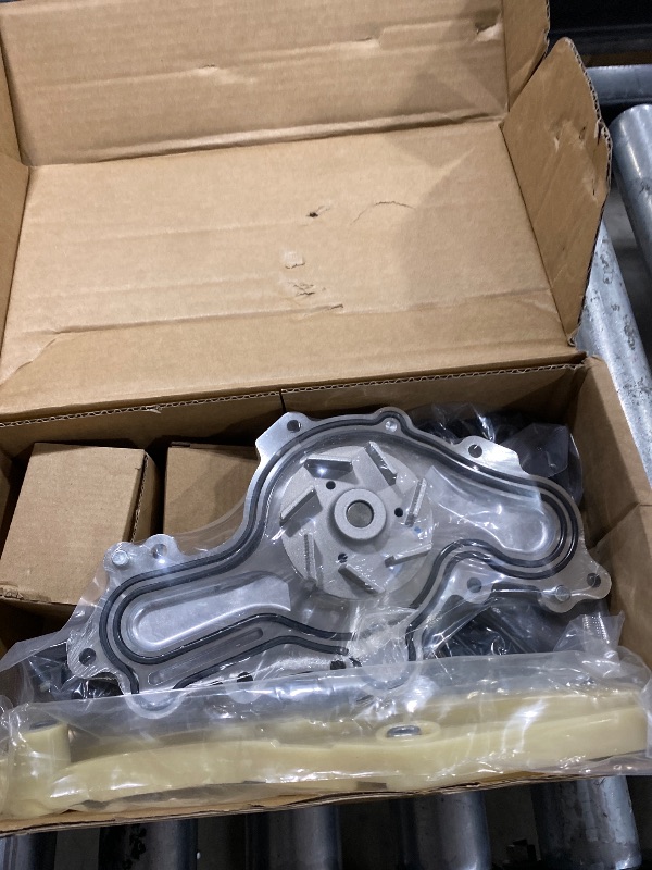 Photo 1 of 3.5 Ecoboost Timing Chain Kit with with Water Pump AT4Z6268A Fits 2011-2019 Ford Explorer Edge Taurus Flex 3.5L 3.7L, Lincoln MKS MKX MKZ OE# AT4Z6268B cadena de tiempo kit