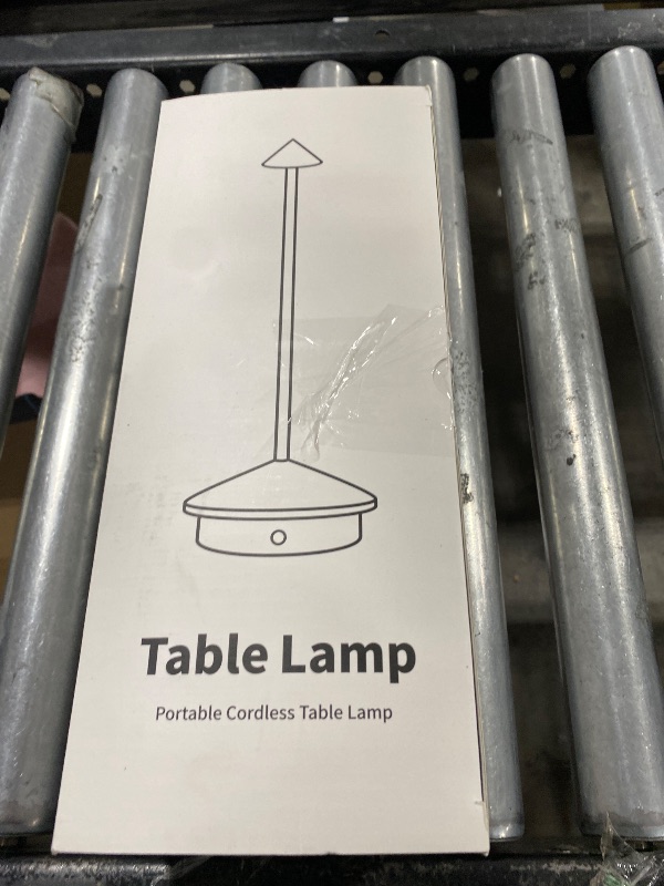 Photo 1 of NEWSEE Modern Cordless Table Lamp Set of 2, Portable LED Desk Lamps, 5000mAh Rechargeable Battery Operated Lighting for Bedroom Dining Room Restaurant Coffee Shop Camping Night Light (Black)