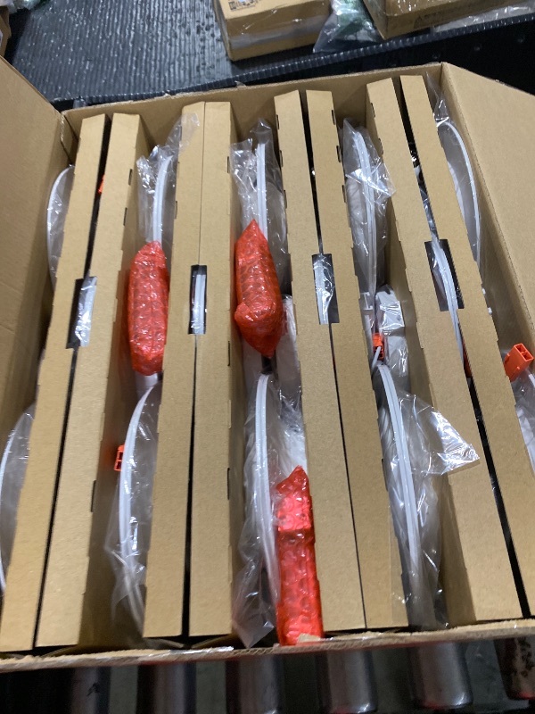 Photo 1 of Ensenior 5/6 Inch 5CCT LED Can Lights 24 Pack, Retrofit Led Recessed Lighting, Baffle Trim, Dimmable, 9W=110W, 1000LM, 2700K/3000K/3500K/4000K/5000K Selectable, IC Rated - ETL & FCC