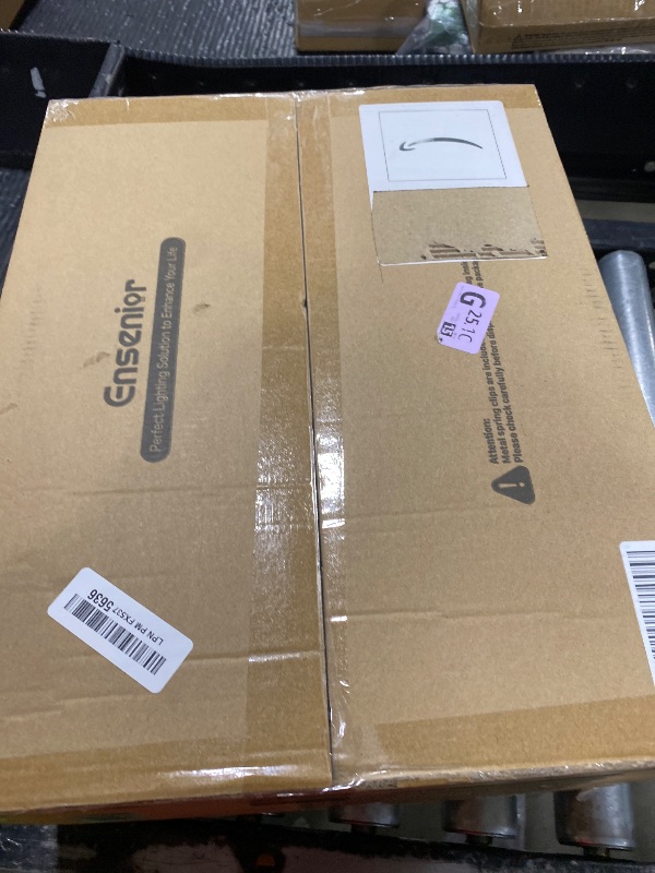 Photo 1 of Ensenior 5/6 Inch 5CCT LED Can Lights 24 Pack, Retrofit Led Recessed Lighting, Baffle Trim, Dimmable, 9W=110W, 1000LM, 2700K/3000K/3500K/4000K/5000K Selectable, IC Rated - ETL & FCC