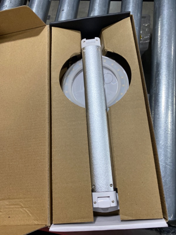 Photo 1 of Halo Go 2 Portable Rechargeable Magnifying Lamp – 5 Diopter (2.25X) Magnification, 6,000K Daylight LED, 4,200 Lux Brightness, Compact Folding Design with USB Charging & Velvet Carry Case
