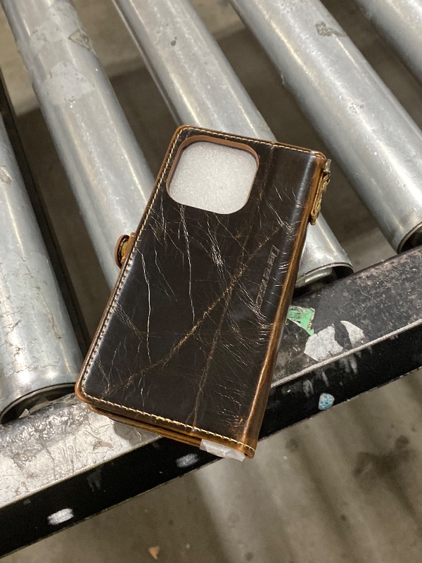 Photo 1 of Higher-Quality Leather iPhone 13 "Wallet Case"...elegant, better design