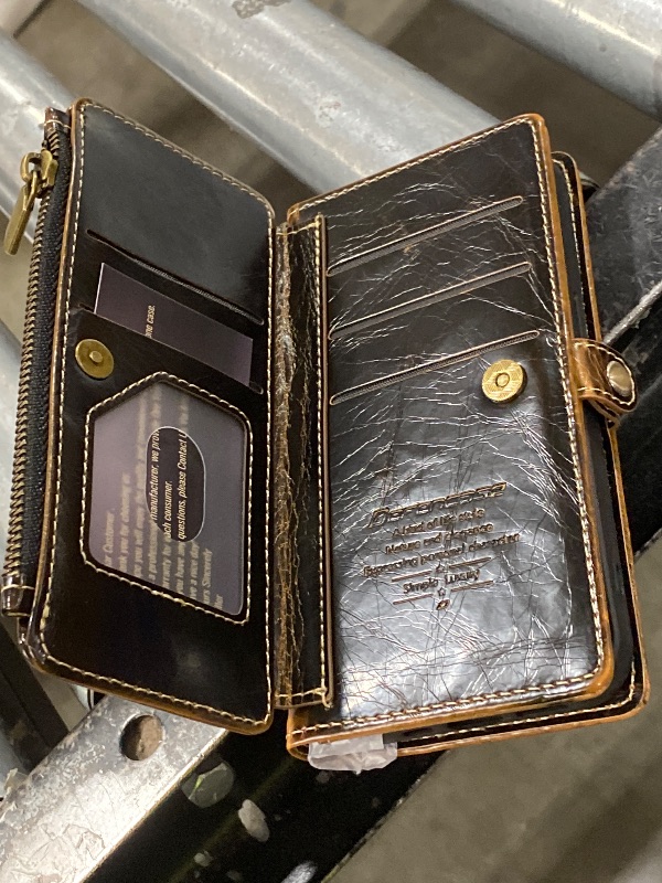 Photo 1 of Higher-Quality Leather iPhone 13 "Wallet Case"...elegant, better design