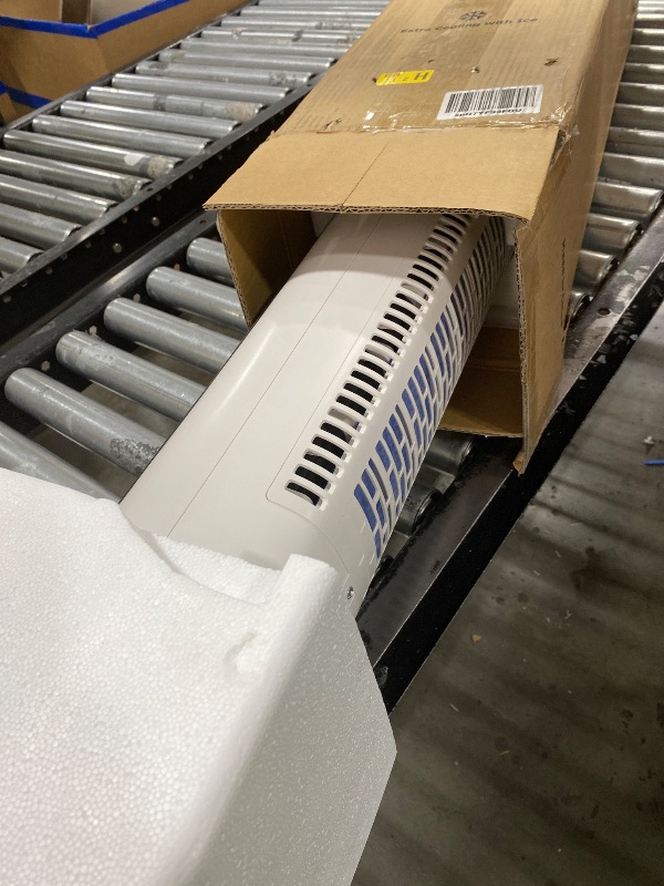 Photo 1 of BIESQYA Windowless Portable Air Conditioner Ac Unit with Remote,37” Ventless Evaporative Air Cooler,Quiet Swamp Cooler for 4 Modes, Ductless Tower Fan For 12H Timer, Ice Packs for home White