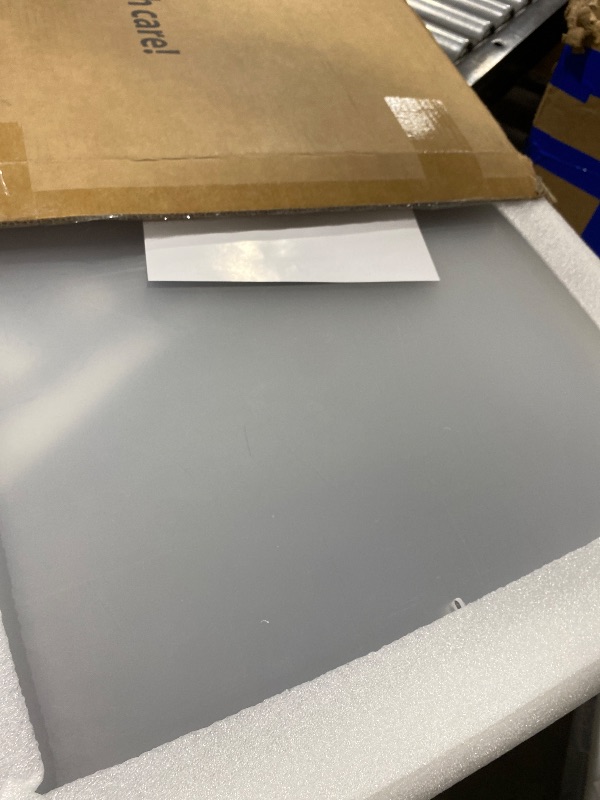 Photo 1 of Dog Gate, Clear Acrylic Pet Gate for Dogs, Free Standing Pet Gates for Doorways, Folding Freestanding Puppy Doggy Cat Fence Inside, Dog Barriers for Home 3 Panel