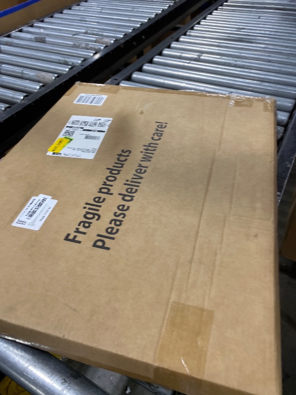 Photo 1 of Dog Gate, Clear Acrylic Pet Gate for Dogs, Free Standing Pet Gates for Doorways, Folding Freestanding Puppy Doggy Cat Fence Inside, Dog Barriers for Home 3 Panel