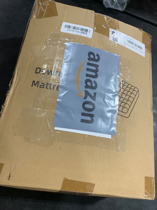 Photo 1 of ELEMUSE Twin XL Mattress Topper for College Dorm Room Essentials, Thick Extra Long Twin Mattress Pad for Back Pain Relief, Plush Pillowtop with Elastic Deep Pocket, Overfilled Down Alternative Filling