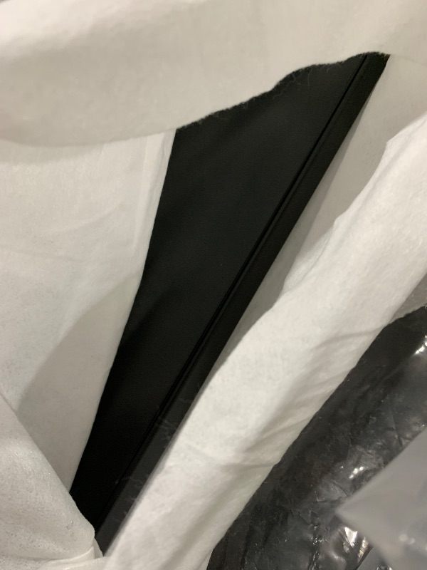 Photo 1 of Delta Modern 14 Series Square Rain Shower System Faucet Set, Rainfall Matte Black Shower Head and Handle Set, Valve Trim Kit, 10 Inch, Matte Black 342701-BL