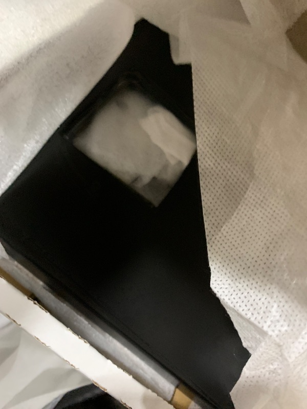 Photo 1 of Delta Modern 14 Series Square Rain Shower System Faucet Set, Rainfall Matte Black Shower Head and Handle Set, Valve Trim Kit, 10 Inch, Matte Black 342701-BL