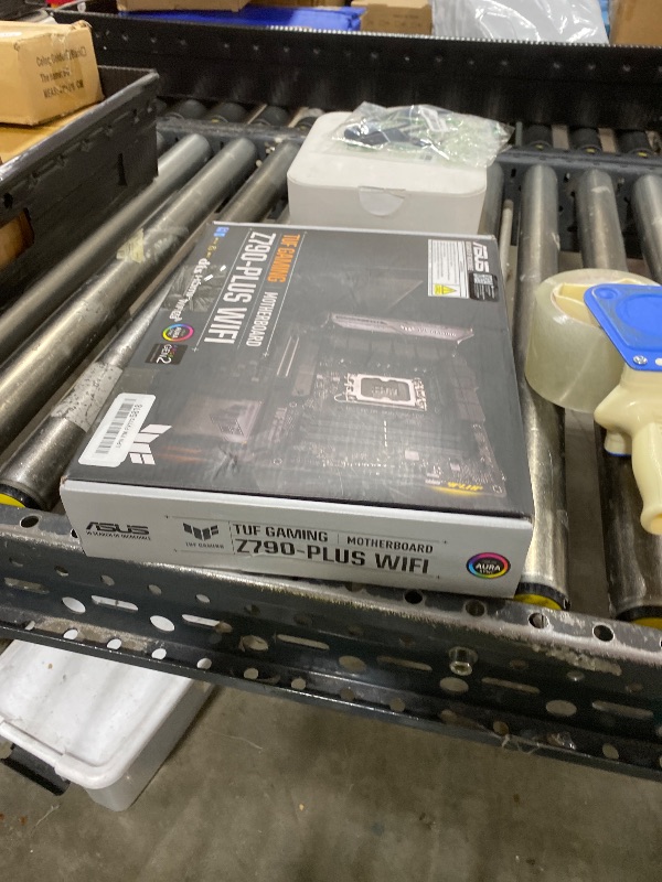 Photo 1 of ASUS TUF Gaming Z790-Plus WiFi LGA 1700(Intel 14th,12th &13th Gen) ATX Gaming Motherboard(PCIe 5.0,DDR5,4xM.2 Slots,16+1 DrMOS,WiFi 6,2.5Gb LAN,Front USB 3.2 Gen 2 Type-C,Thunderbolt 4(USB4),Aura RGB)