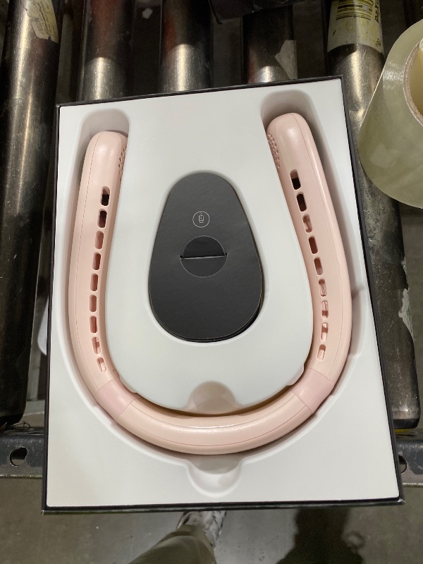 Photo 1 of TORRAS COOLiFY Air 2026 Upgraded Neck Fan Air Conditioner, Ultra-Light Portable Fan Rechargeable, Personal Cooling Neck with 3 Modes Fan/Cooler/Heat for Travel, Camping, Outdoor Gift for Women, Pink