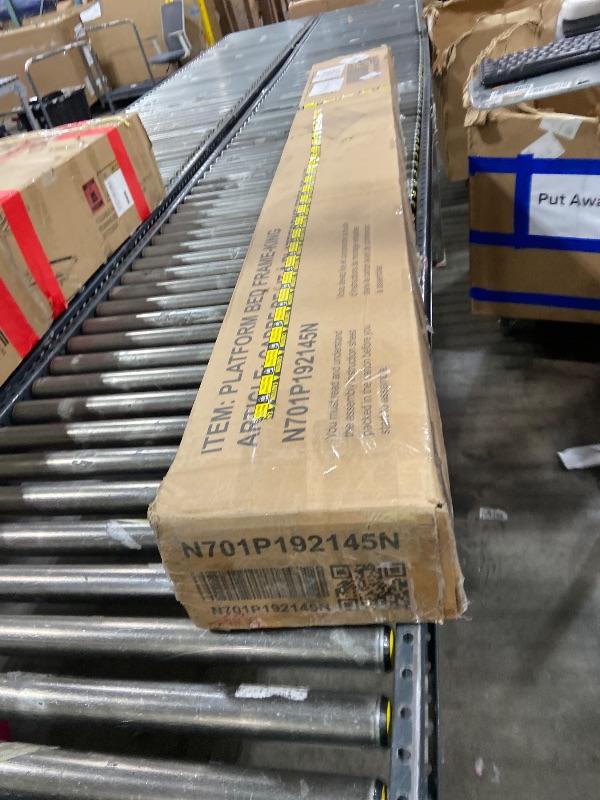 Photo 1 of PLATFORM BED FRAME KING 