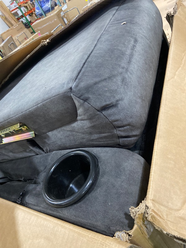 Photo 1 of PARTICAIL SET - FOR PARTS ONLY - COMHOMA Loveseat Recliner Sofa,Fabric Home Theater Seating Seats,RV Manual Reclining Chair