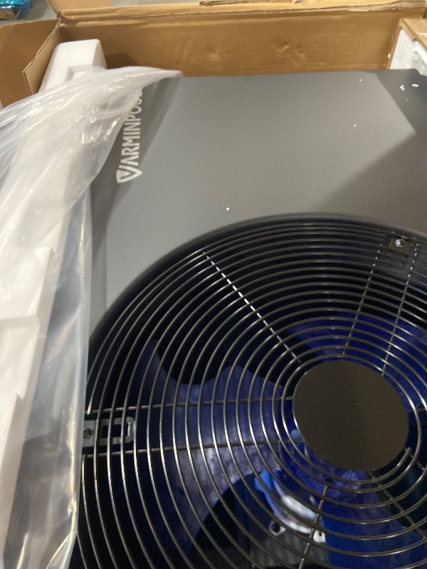 Photo 1 of VARMINPOOL Electric Pool Heater, 30,000 BTU Pool Heat Pump for Above Ground Pools Up to 7000 Gallons, WiFi Control, 120V Titanium Heat Exchanger, V7 Plus