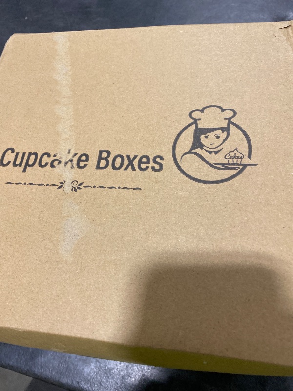 Photo 1 of (6 Count x 40 Sets) Stackable Cupcake Containers with 240 Pack Liners, Plastic Cupcakes Boxes Holders for 6 cakes, High Tall Dome Lid Cupcakes Carrier, Clear Cupcake Trays/Containers/Holders
