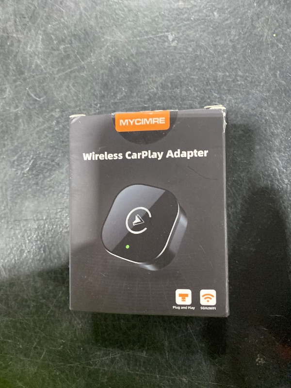 Photo 1 of ?2026 Upgarded?Wireless CarPlay Adapter for iPhone, Mini USB Design for Cars with Wired CarPlay, Fast Connection,5.8GHz WiFi,No Delay, Compatible with iOS 10+ & iPhone 6+, USB/Type C,Plug and Play