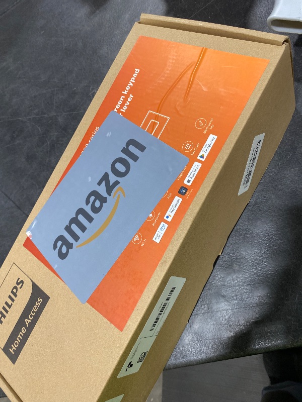 Photo 1 of Philips Wi-Fi Smart Lock with Handles, WiFi Keyless Entry Front Door Lock Set, Keypad Deadbolt with Handle App Fingerprint Code Unlocking, Auto Locking, Built-in WiFi, Remote Control & Voice Unlock