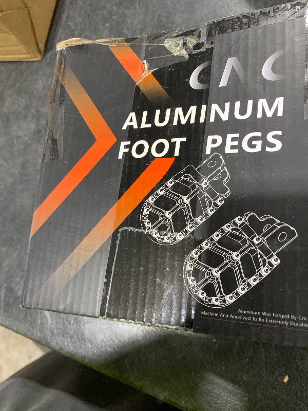 Photo 1 of JFG RACING Dirt Bike Pegs,Motorcycle Foot Pegs MX Foot Pedals Rests CNC for Light Bee Surron/CRF150F CRF230F 2003-2019/KDX200 1983-1994 - Purple