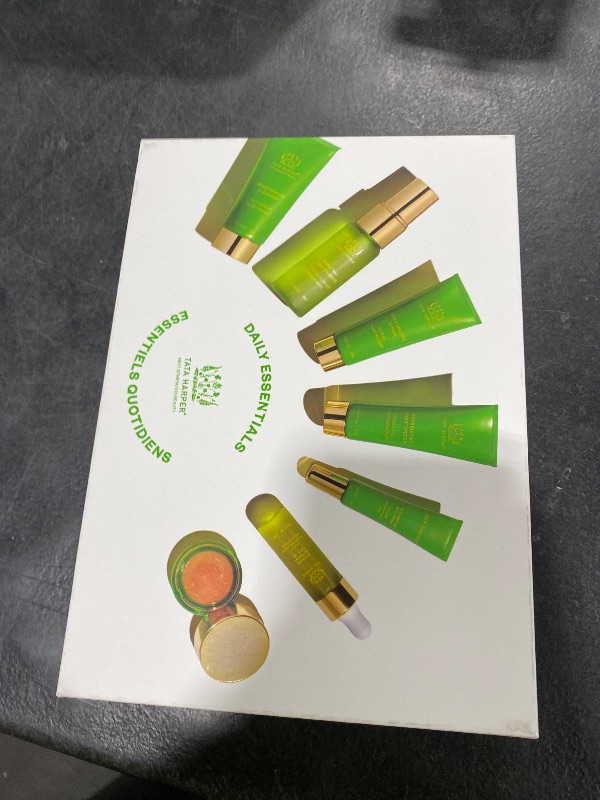 Photo 1 of Tata Harper Daily Essentials Set, Best Selling Skincare Set, Travel Sized Skincare, 7-Step On-the-Go Skincare Routine, Natural Skincare