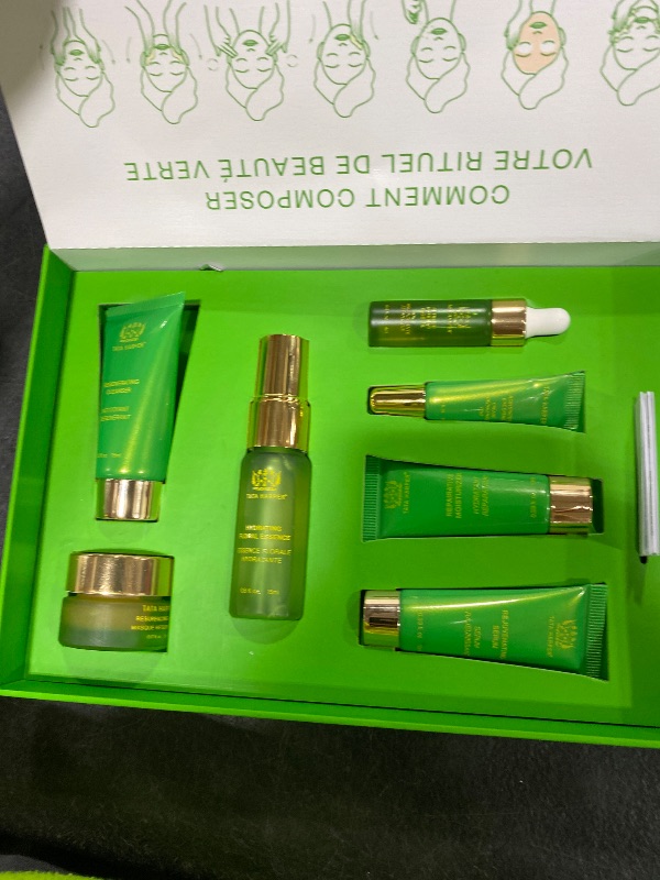 Photo 1 of Tata Harper Daily Essentials Set, Best Selling Skincare Set, Travel Sized Skincare, 7-Step On-the-Go Skincare Routine, Natural Skincare