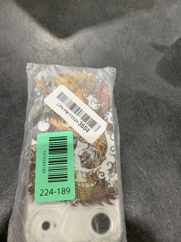 Photo 1 of NONMY for iPhone 16E Case,S TPU Bumper Hard PC Pattern Back Case Japanese Koi Fish