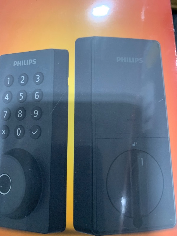 Photo 1 of Philips Wi-Fi Door Lock, WiFi Smart Lock Keyless Entry Deadbolt for Front Door, Compatible with Alexa & Google Assistant, Remote Control, Built-in WiFi, APP Fingerprint Passcode Unlock, Auto Locking