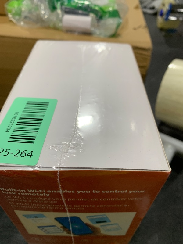 Photo 1 of Philips Wi-Fi Door Lock, WiFi Smart Lock Keyless Entry Deadbolt for Front Door, Compatible with Alexa & Google Assistant, Remote Control, Built-in WiFi, APP Fingerprint Passcode Unlock, Auto Locking