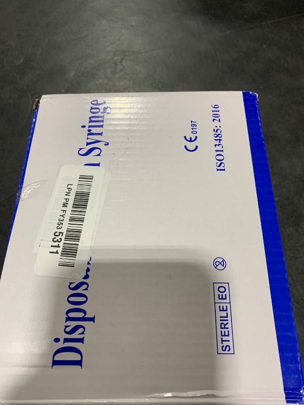 Photo 1 of 100 Pack 1/2 ml/cc 31Ga Lab Supplies, Individually Package